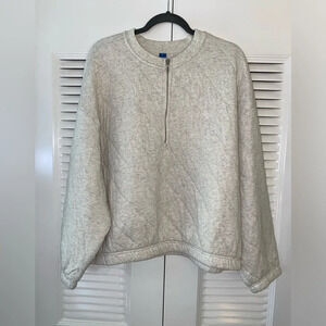 Old Navy quilted sweatshirt pull-over Size XXL